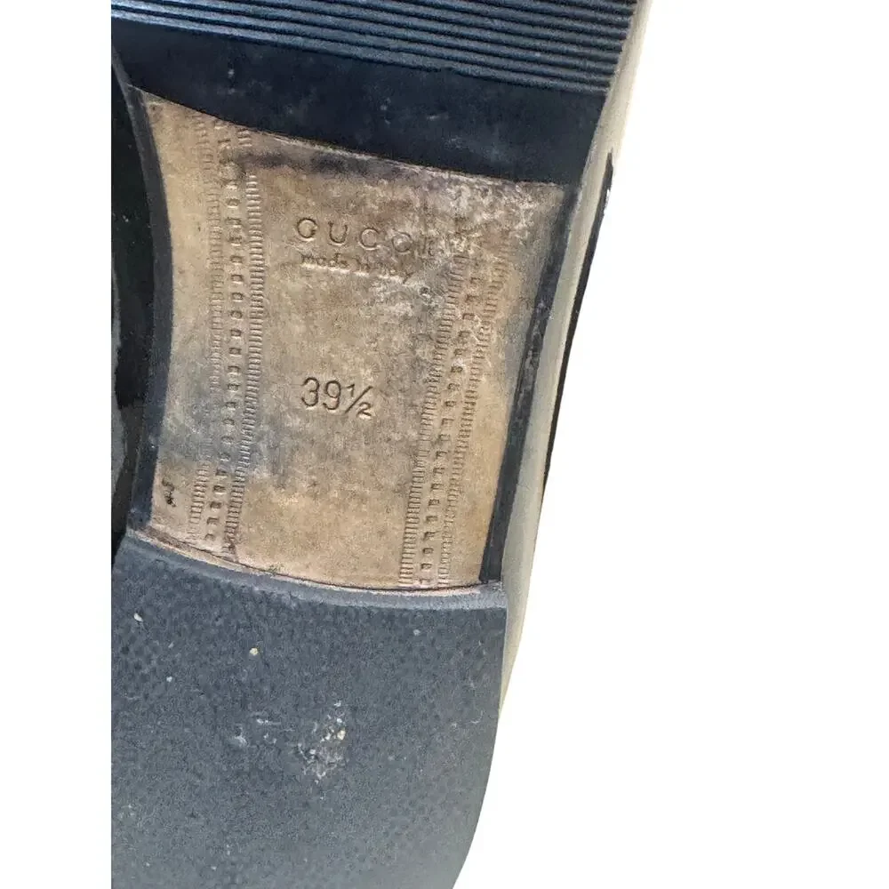 Vintage Gucci patent leather horsebit loafer size 39.5 euro - Picture 7 of 8